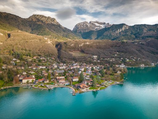 Baie de Talloires, Lac d'Annecy, Haute-Savoie 74